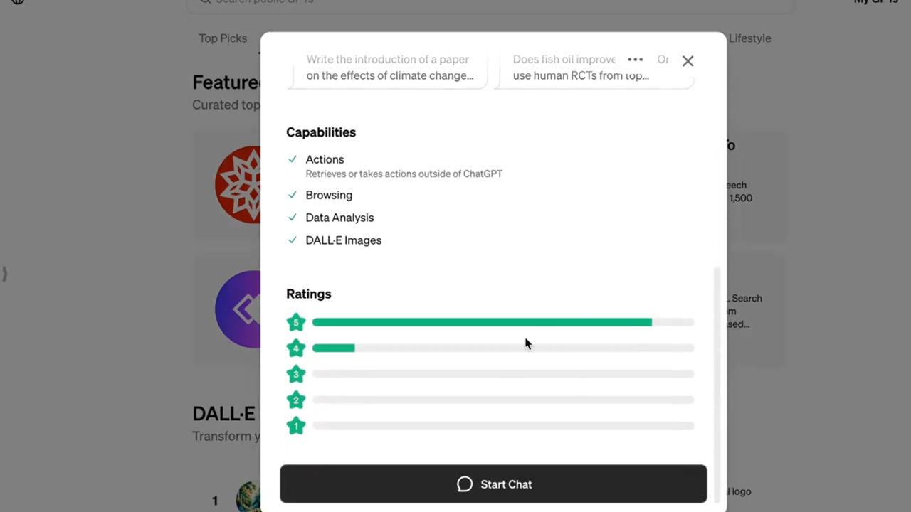 OPENAI更新GPT商店 提供GPTs评级并提供开发者的部分信息等