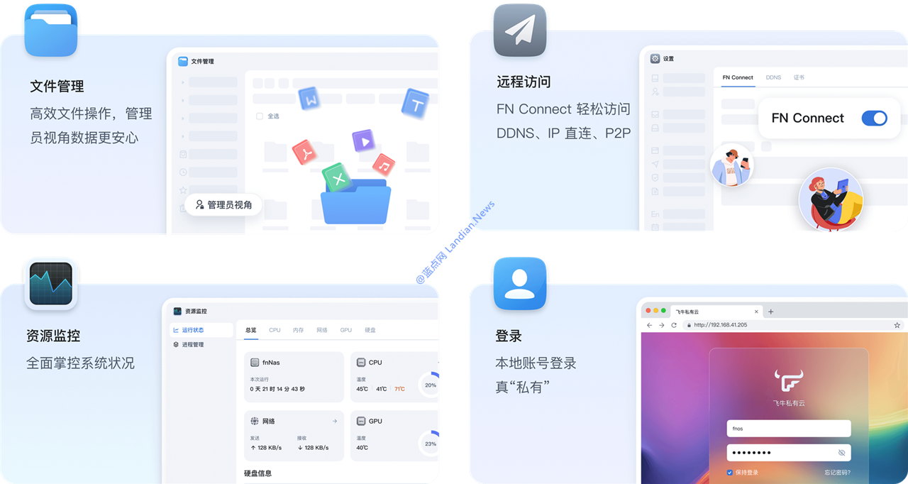 [下载] 飞牛私有云推出国产NAS系统fnOS 为NAS需求打造的专有操作系统