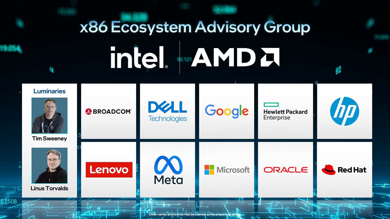 英特尔与AMD合作成立x86生态系统顾问小组应对来自Arm架构的威胁